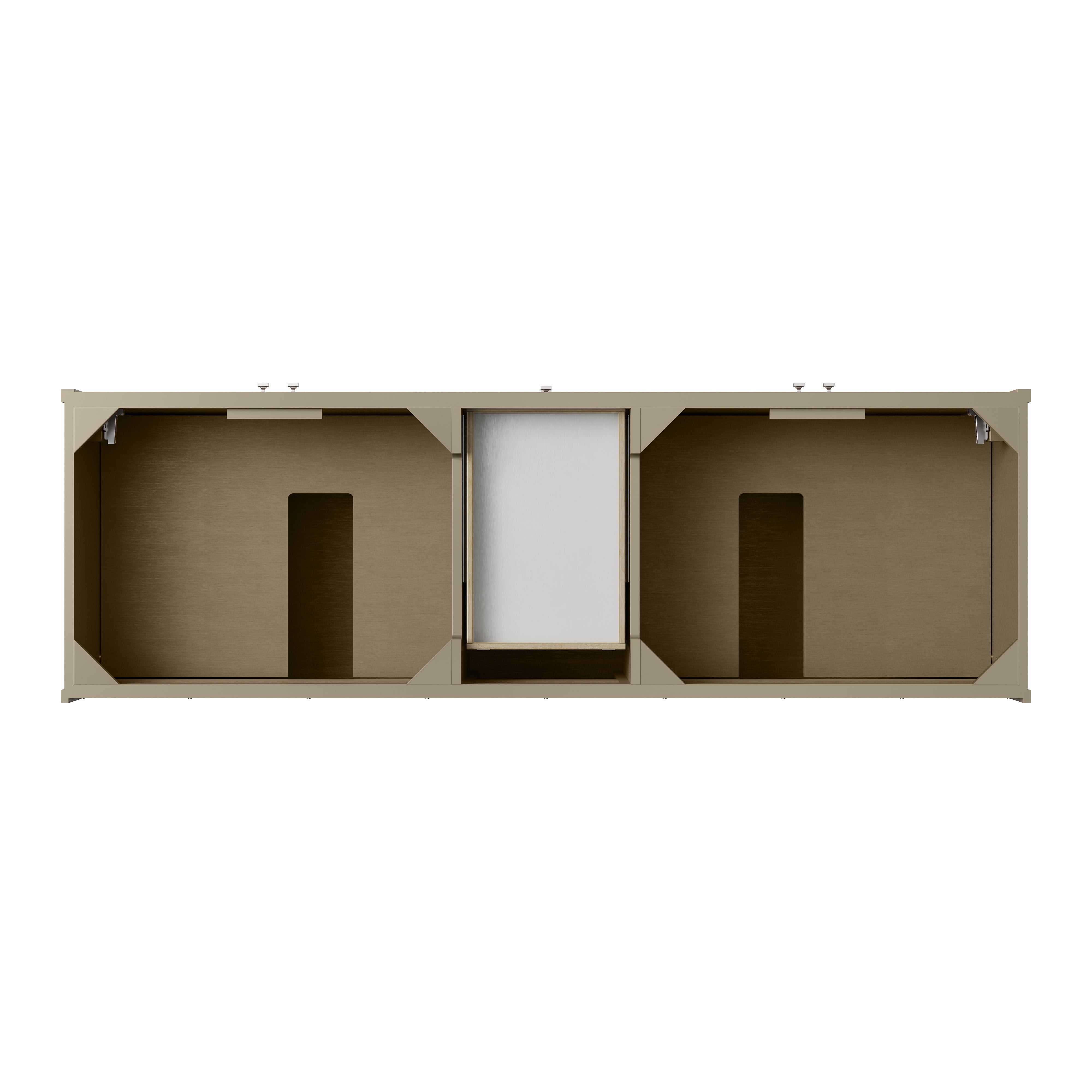 Walnut Whisper / White Zeus - 1 Faucet Hole