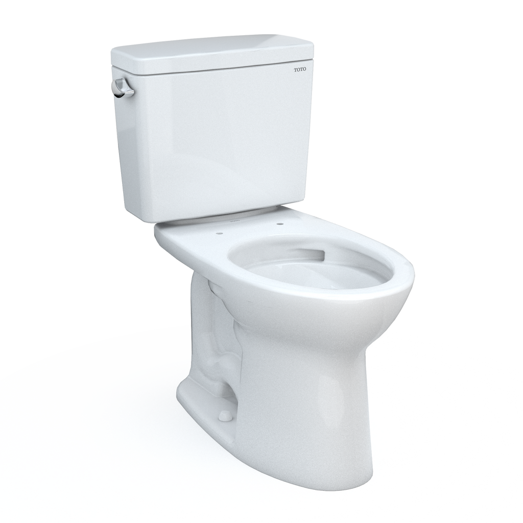 Toto Drake Two Piece Elongated 1.6 GPF Tornado Flush Toilet