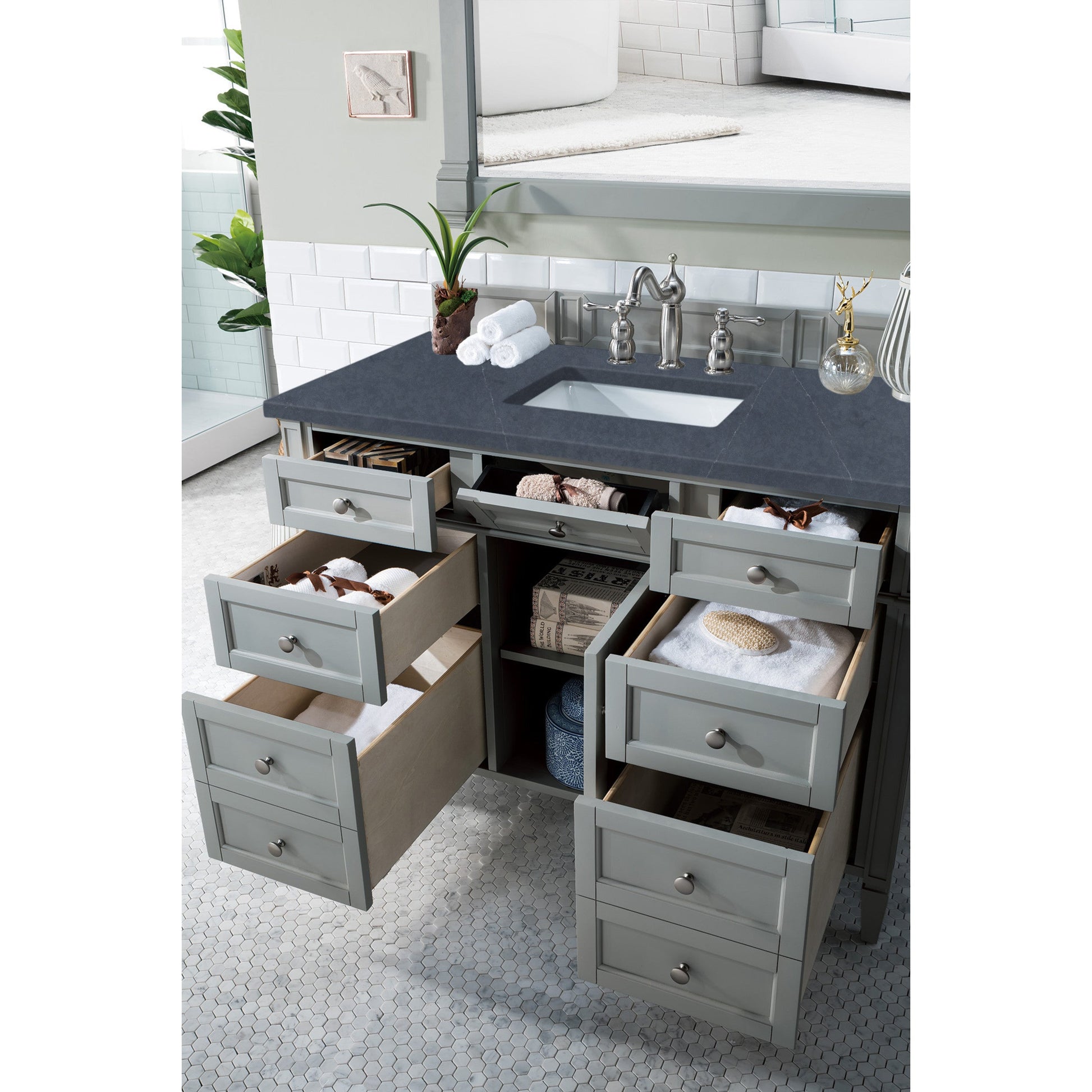 Urban Gray / Charcoal Soapstone - 3 Faucet Holes