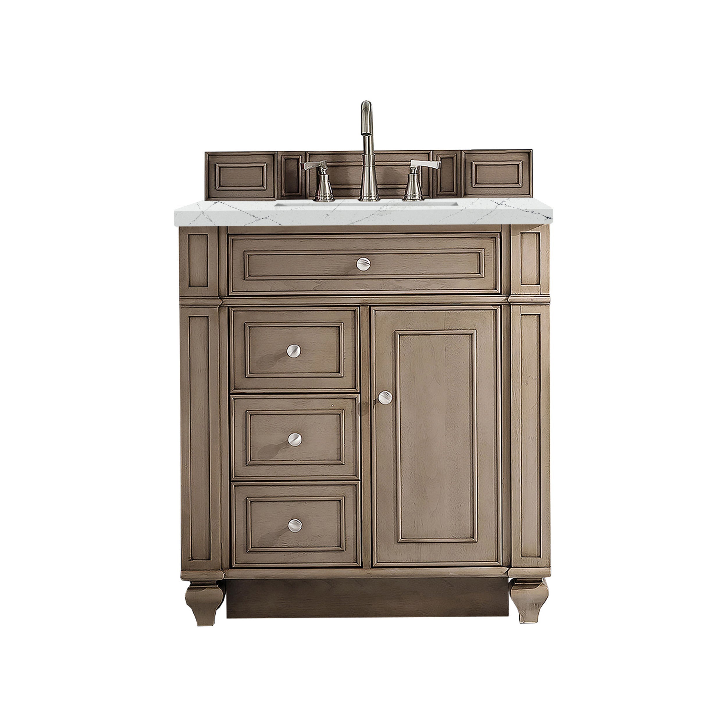 Whitewashed Walnut / Ethereal Noctis - 3 Faucet Holes