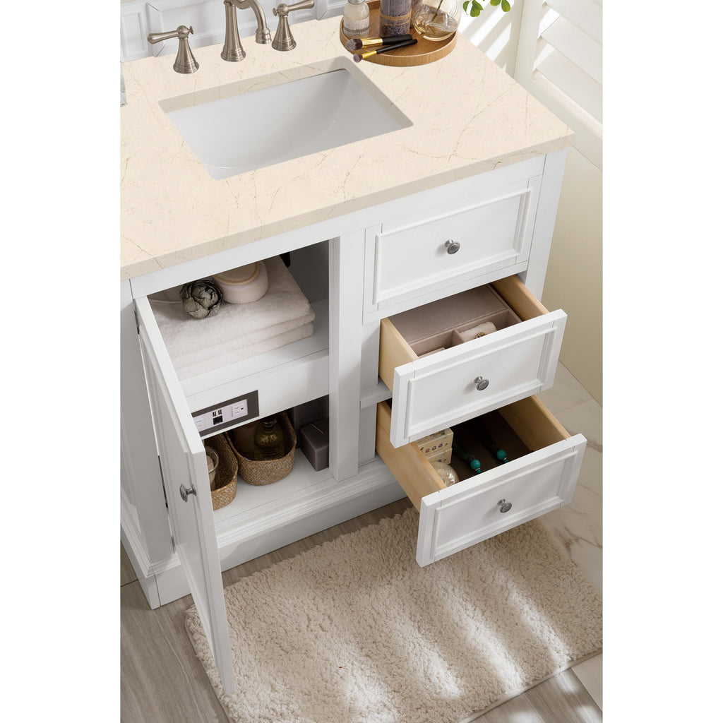 Bright White / Eternal Marfil - 3 Faucet Holes