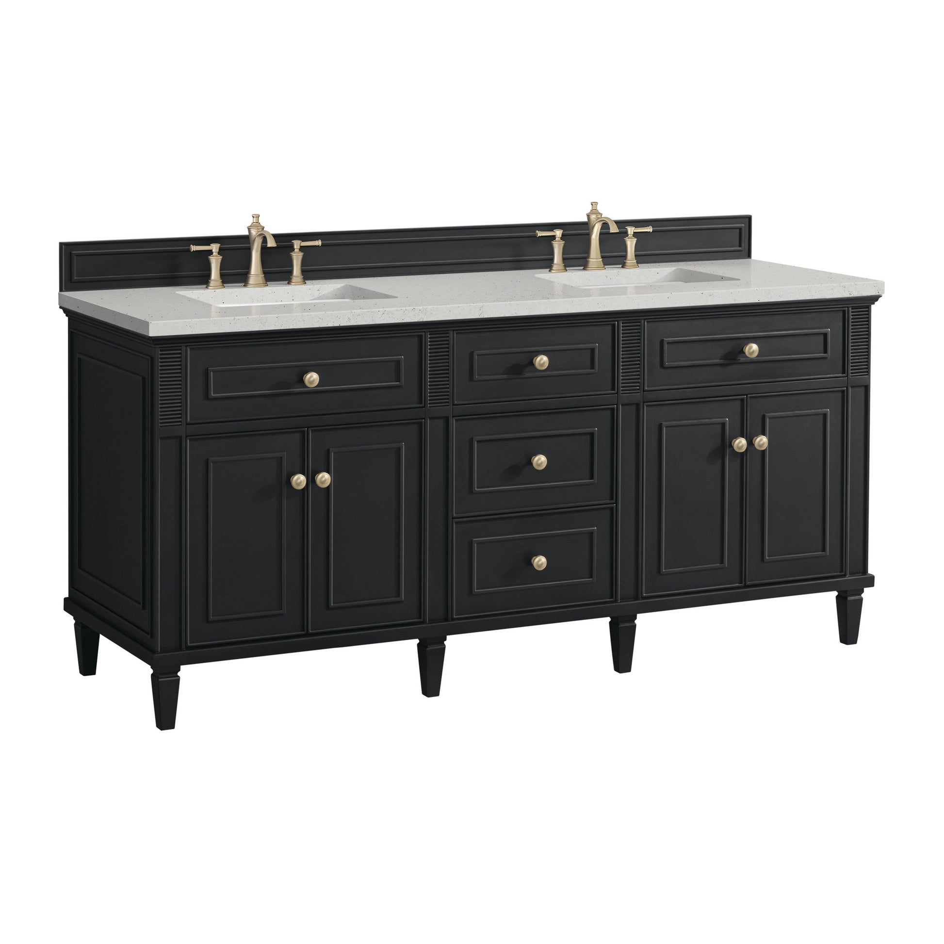 Black Onyx / Lime Delight - 3 Faucet Holes