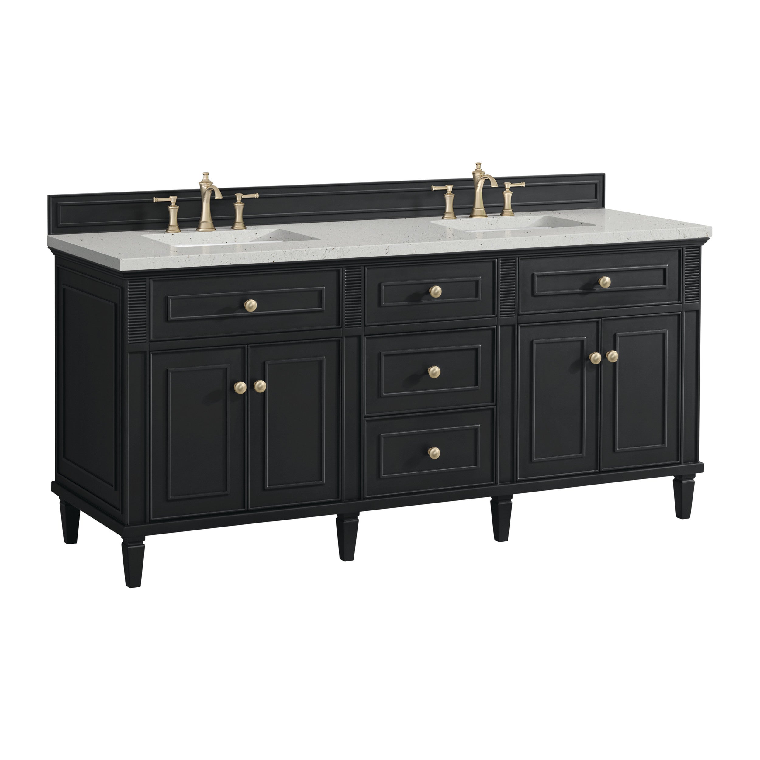 Black Onyx / Lime Delight - 3 Faucet Holes