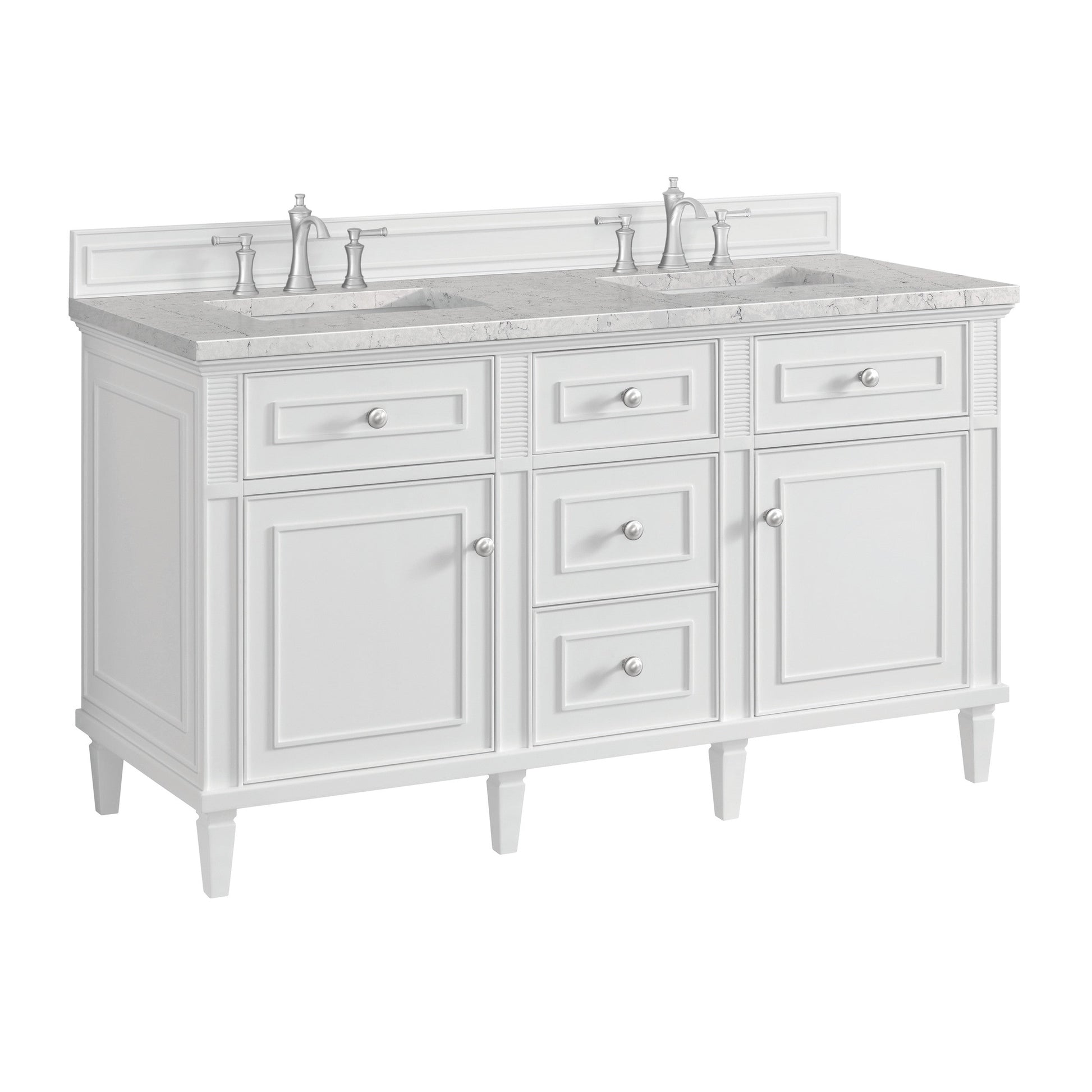 Bright White / Eternal Jasmine Pearl - 3 Faucet Holes