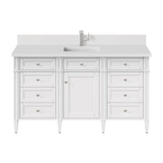Bright White / White Zeus - 1 Faucet Hole