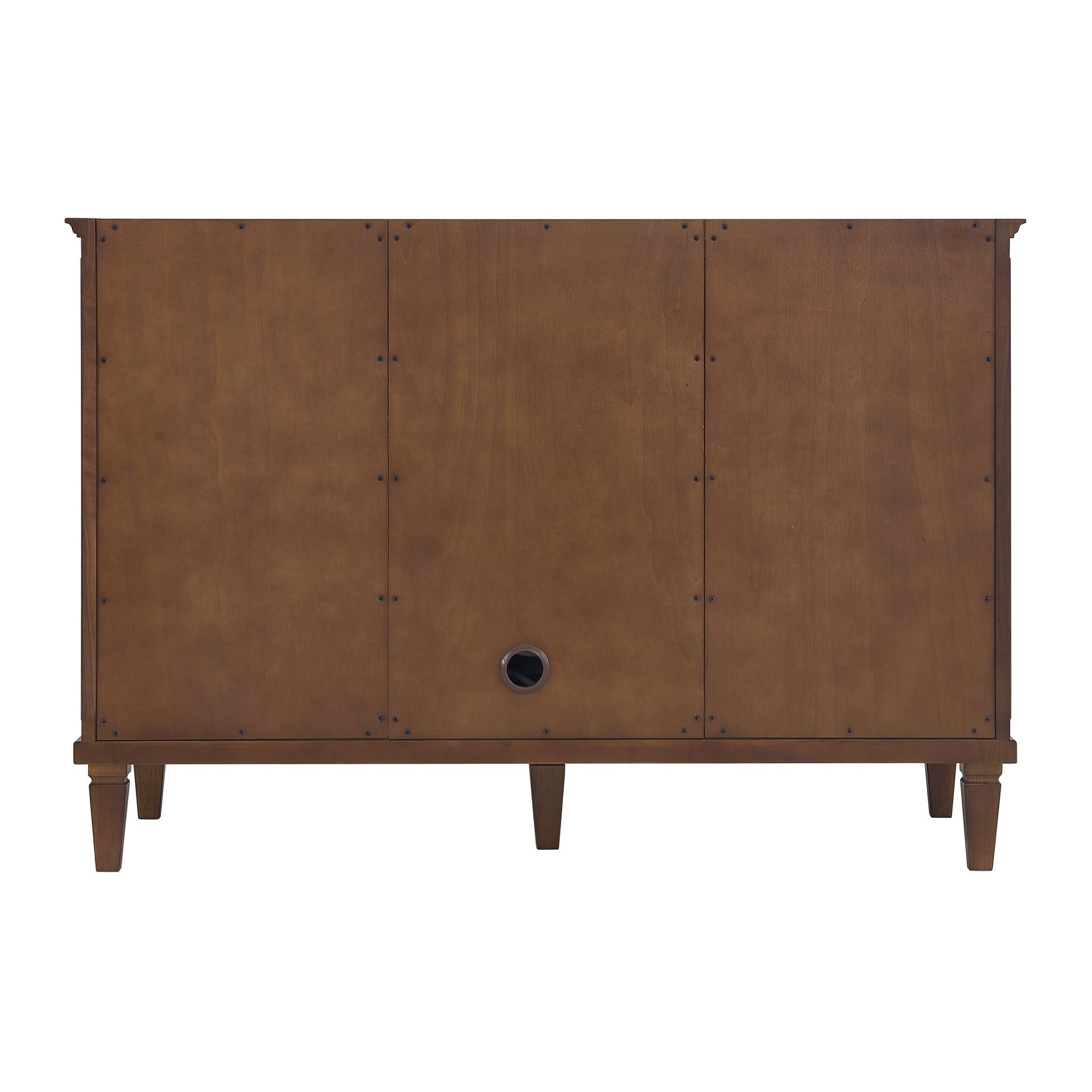 Mid-Century Walnut / Victorian Silver - 3 Faucet Holes