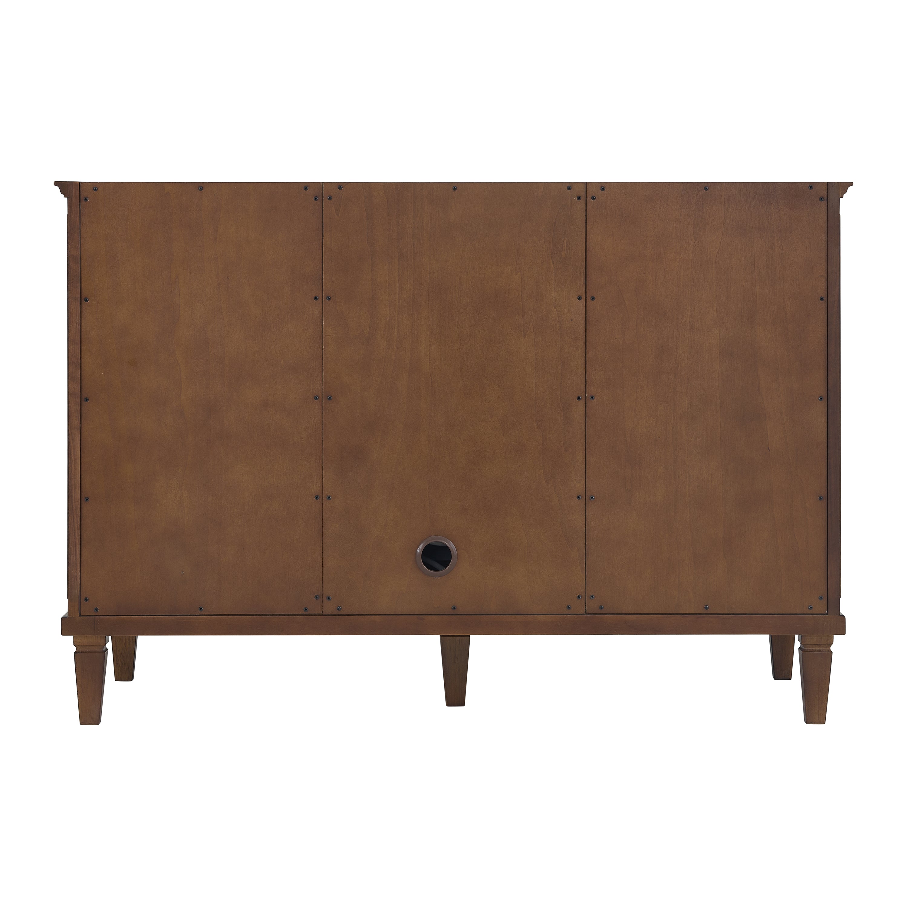 Mid-Century Walnut / Victorian Silver - 3 Faucet Holes
