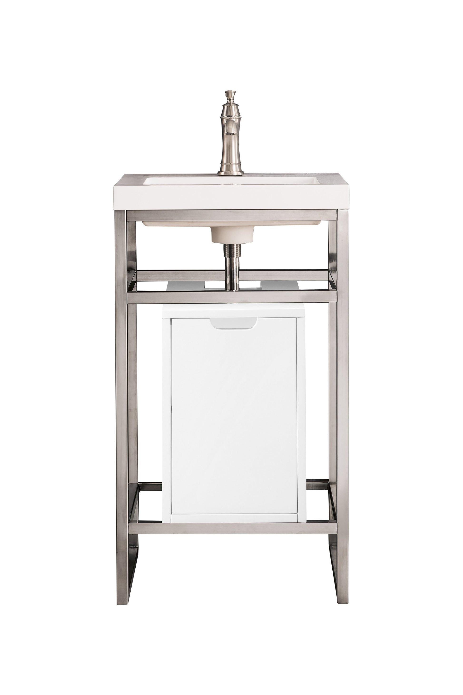 Brushed Nickel / Cabinet Included