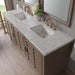 Whitewashed Walnut / Victorian Silver - 3 Faucet Holes