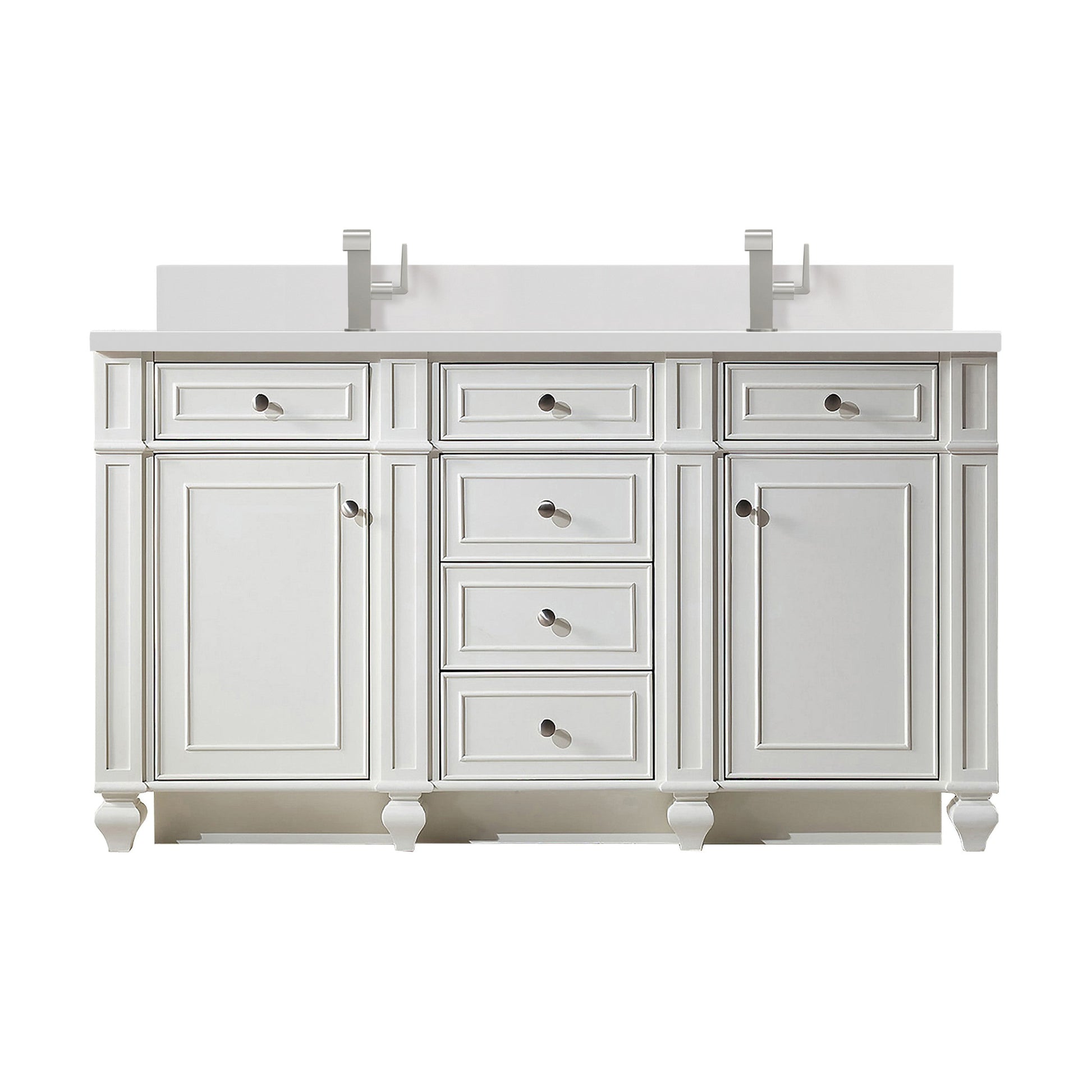 Bright White / White Zeus - 1 Faucet Hole