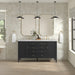 Carbon Oak / Eternal Jasmine Pearl - 3 Faucet Holes