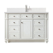 Bright White / White Zeus - 1 Faucet Hole