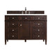Burnished Mahogany / White Zeus - 3 Faucet Holes