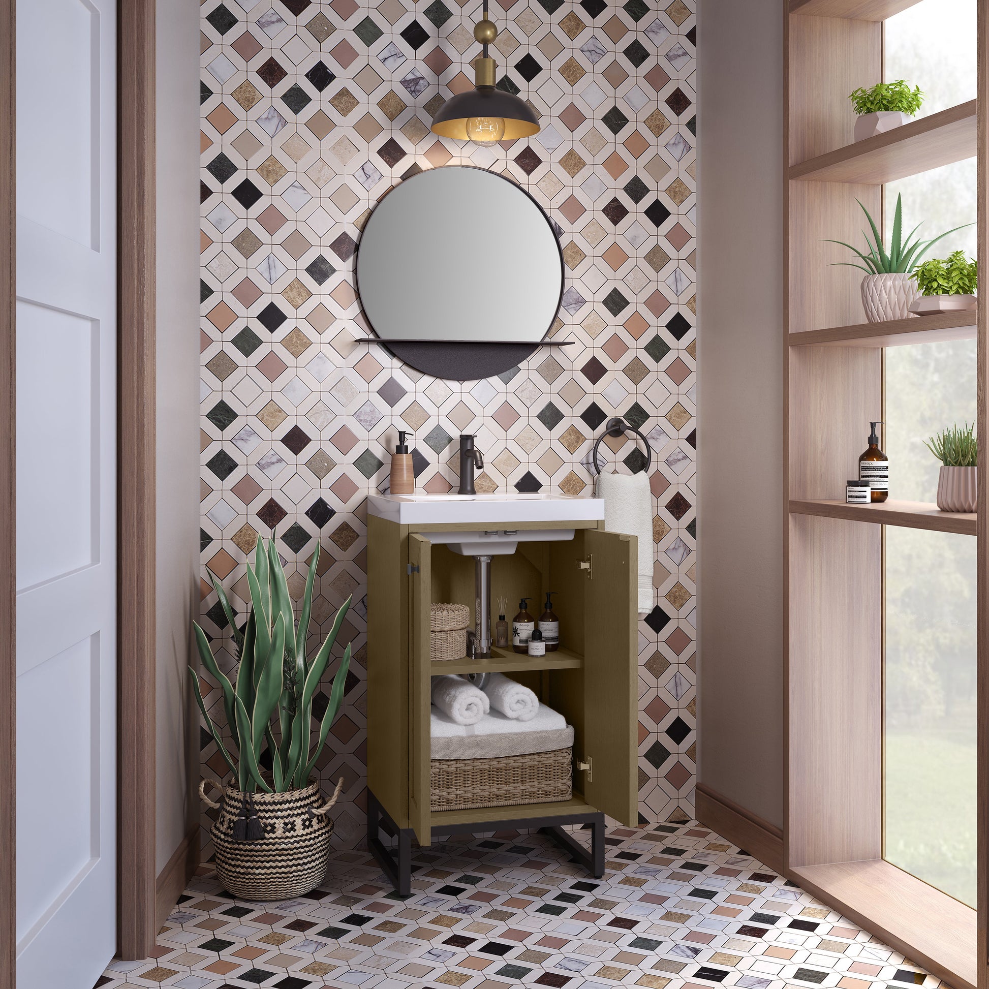 Walnut Whisper / Matte Black