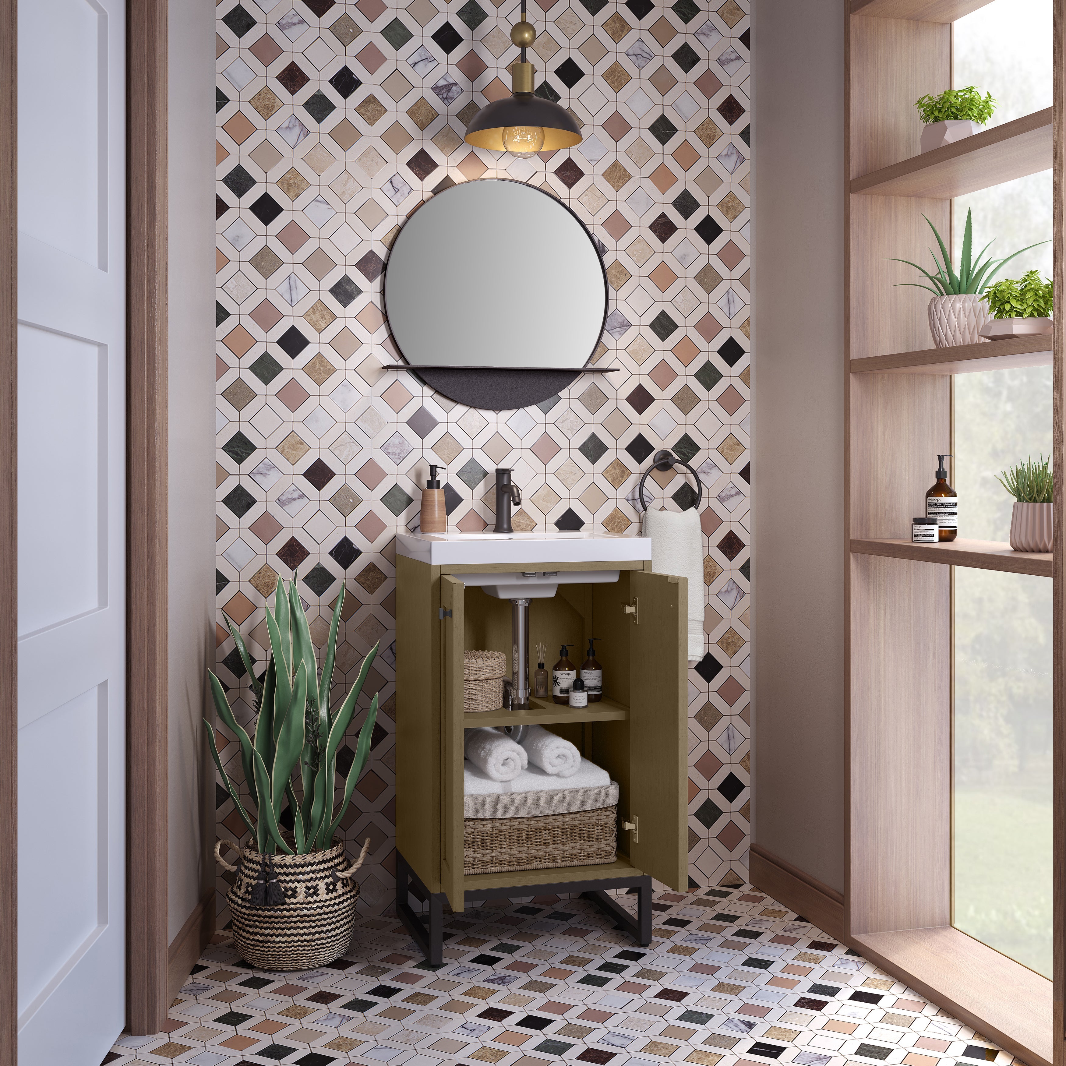 Walnut Whisper / Matte Black