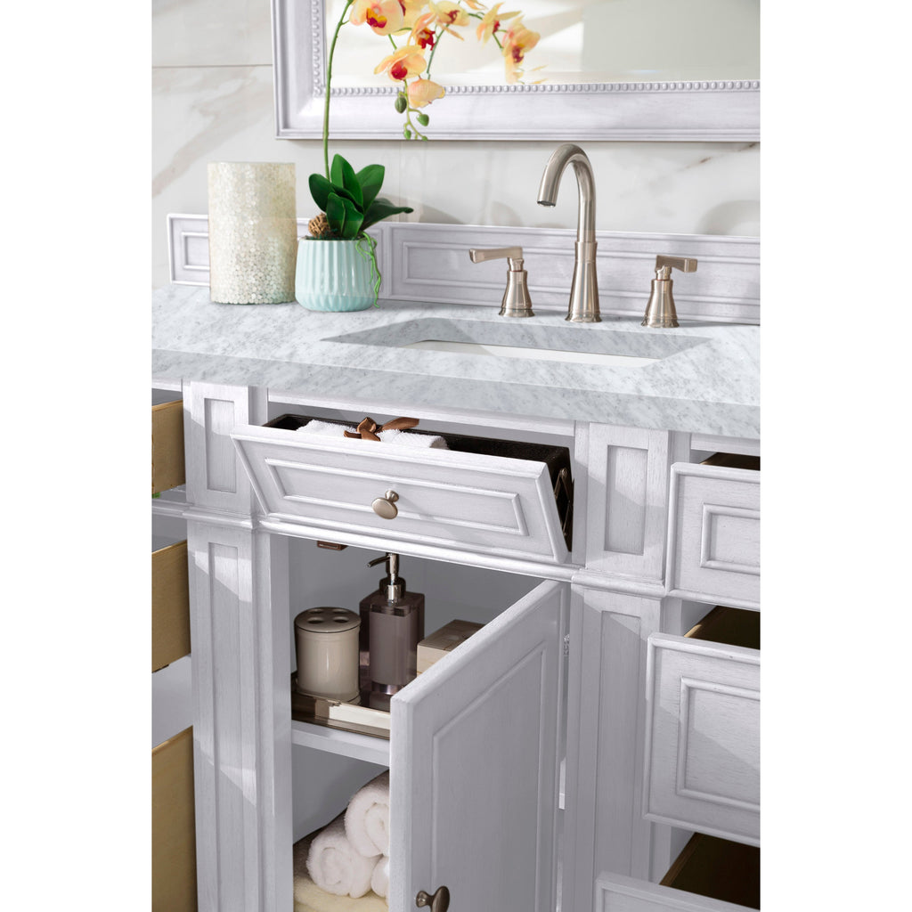 Bright White / Carrara White - 3 Faucet Holes
