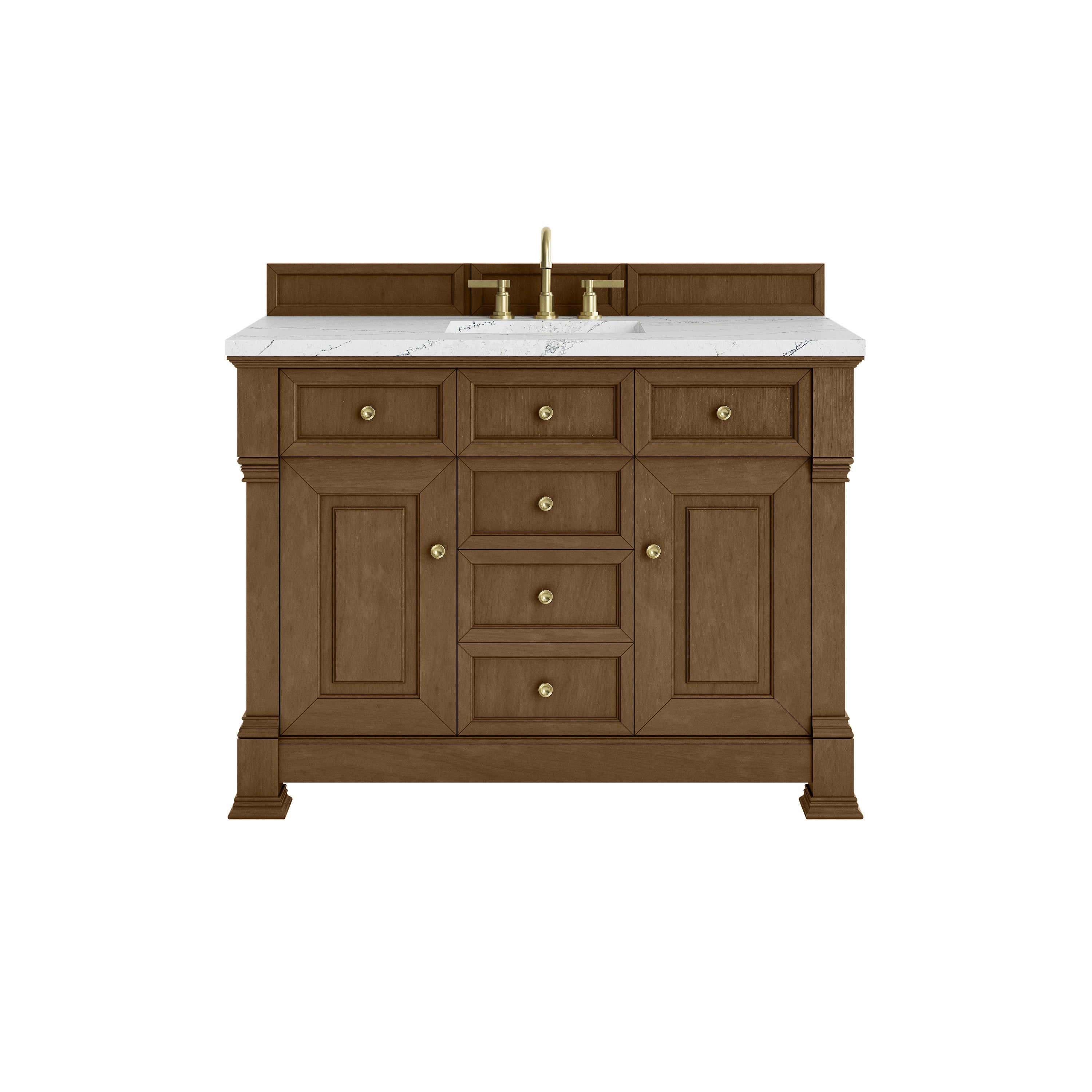 Honey Oak / Ethereal Noctis - 3 Faucet Holes