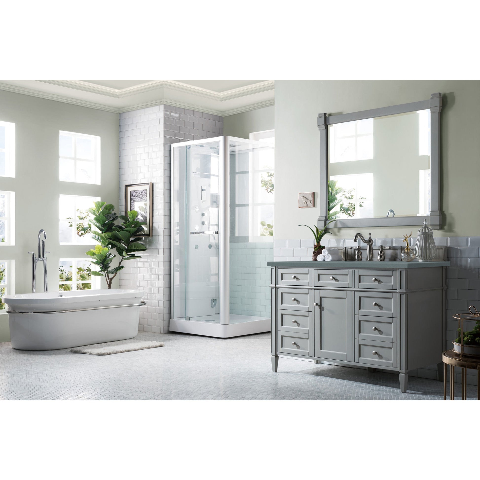 Urban Gray / Cala Blue - 3 Faucet Holes