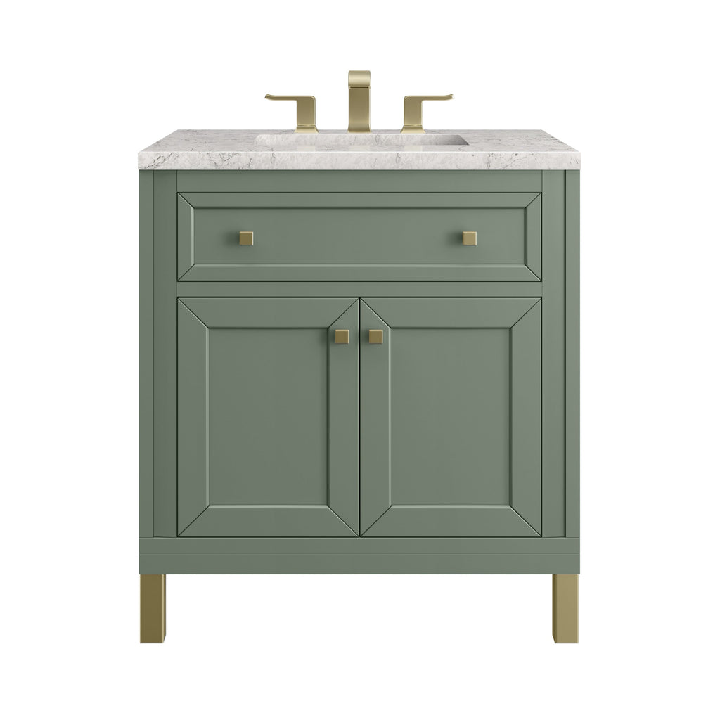 Smokey Celadon / Eternal Jasmine Pearl - 3 Faucet Holes