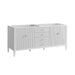 Bright White / White Zeus - 3 Faucet Holes