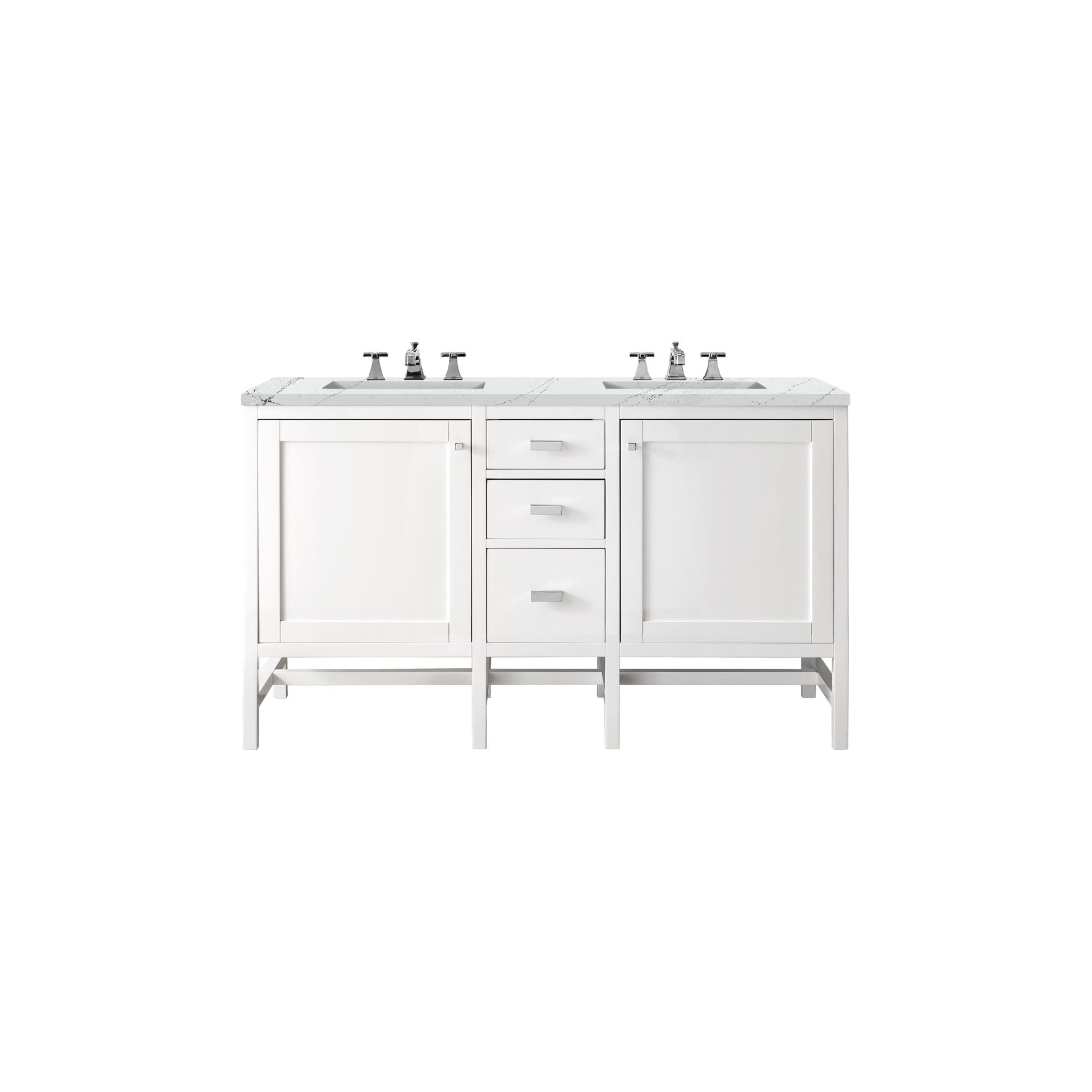 Glossy White / Ethereal Noctis - 3 Faucet Holes
