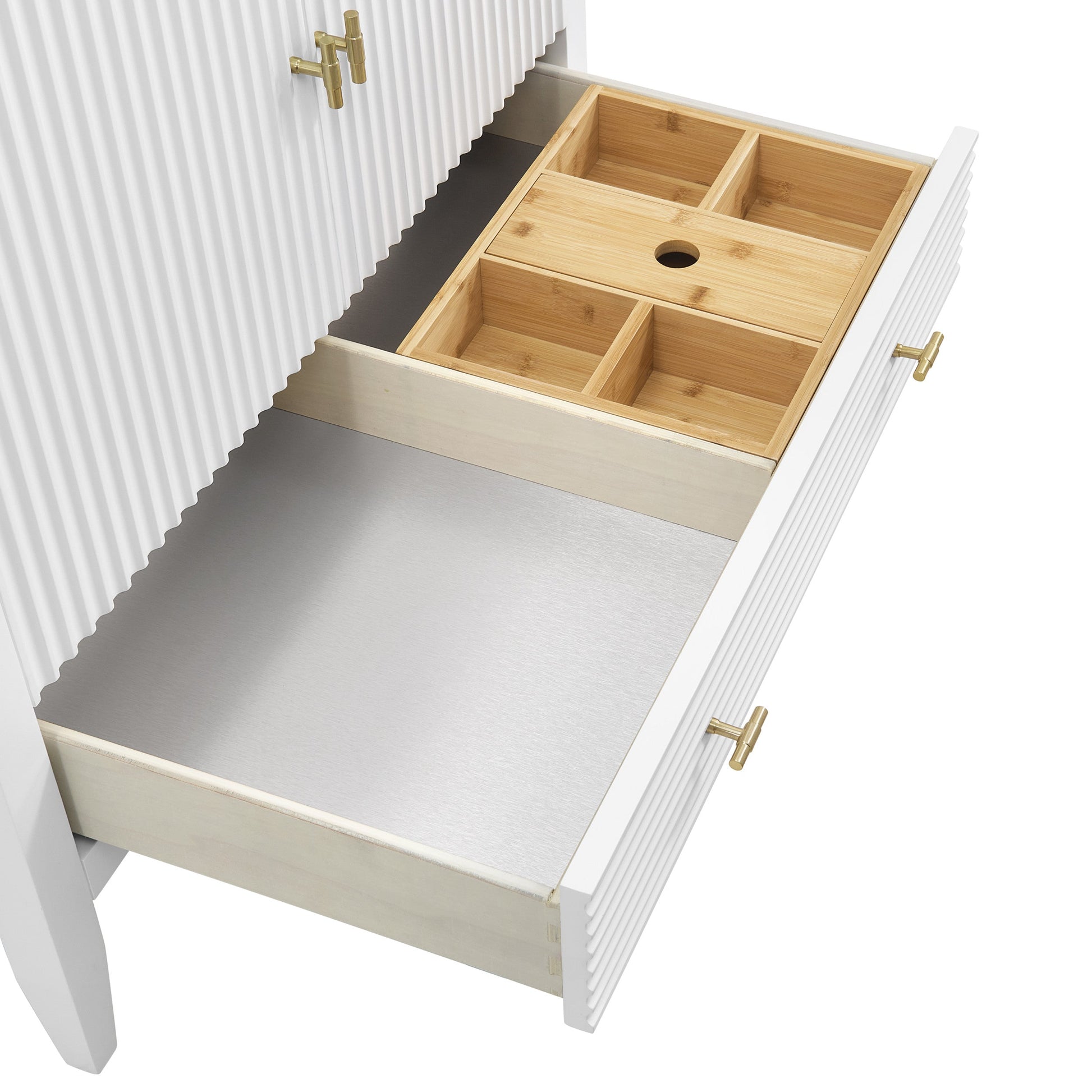 Bright White / White Zeus - 3 Faucet Holes