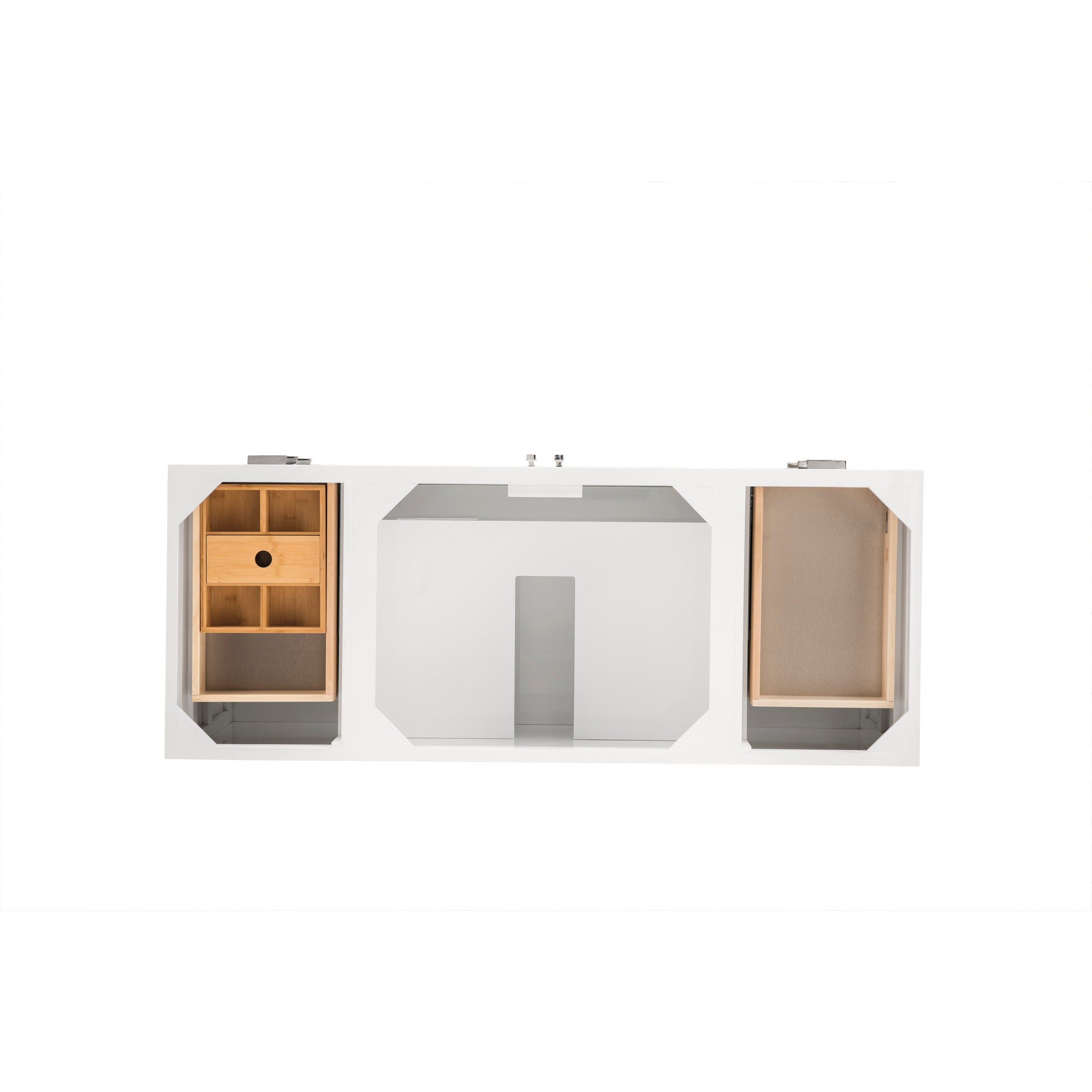 Glossy White / No Countertop
