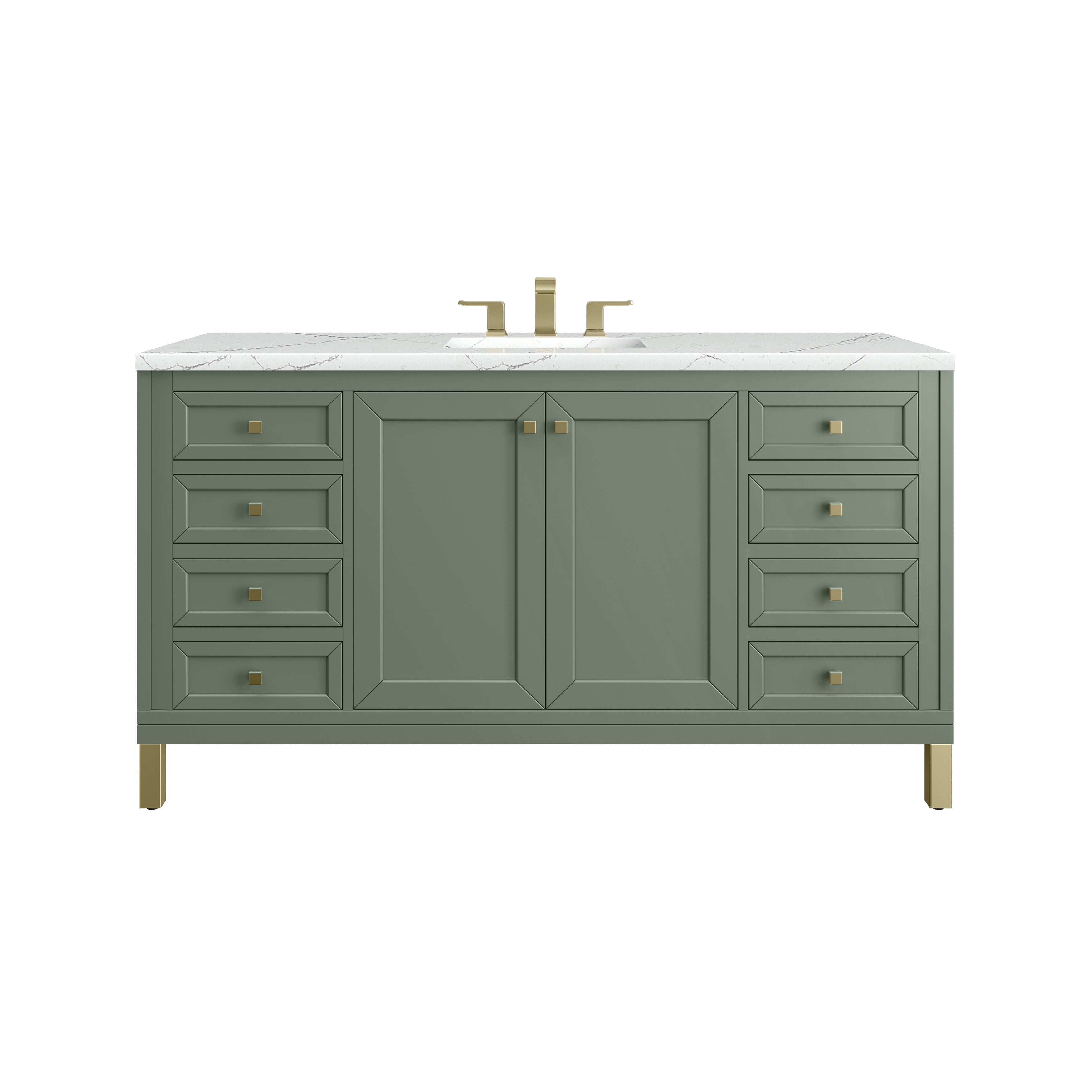 Smokey Celadon / Ethereal Noctis - 3 Faucet Holes
