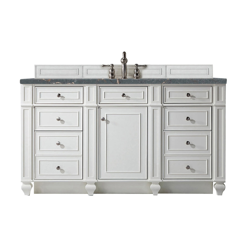 Bright White / Parisien Bleu - 3 Faucet Holes