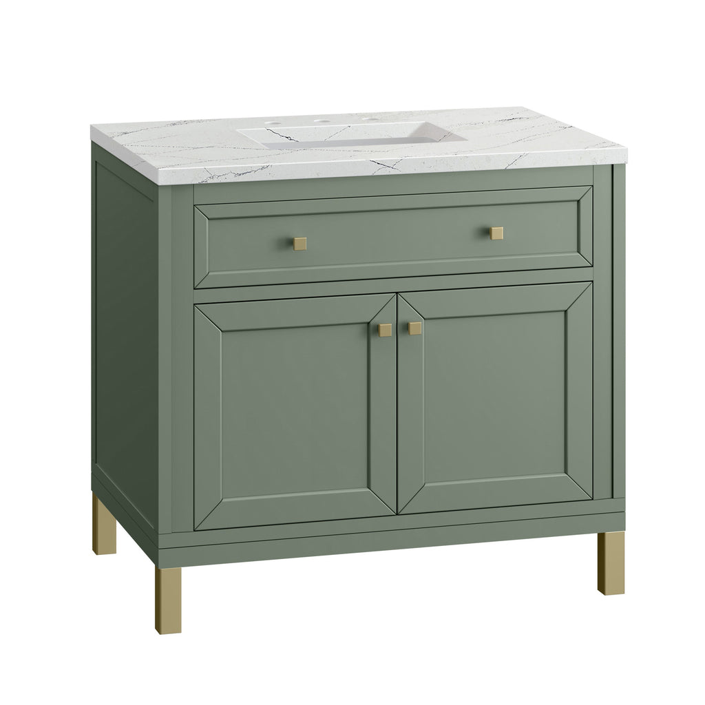 Smokey Celadon / Ethereal Noctis - 3 Faucet Holes