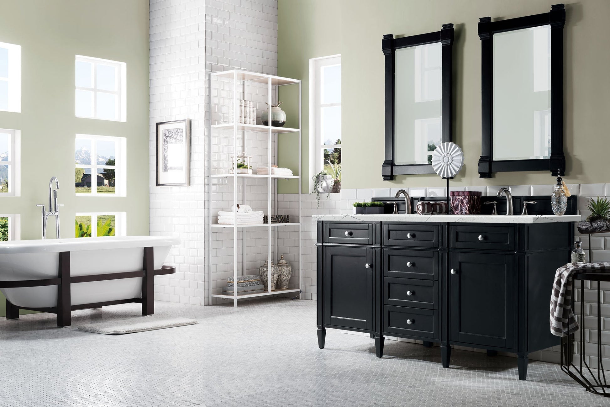 Black Onyx / Ethereal Noctis - 3 Faucet Holes