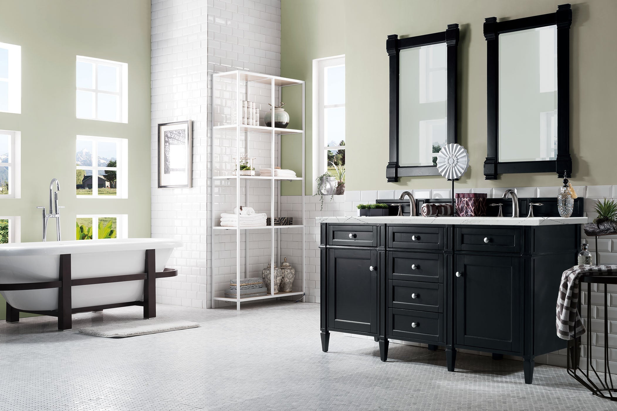 Black Onyx / Ethereal Noctis - 3 Faucet Holes