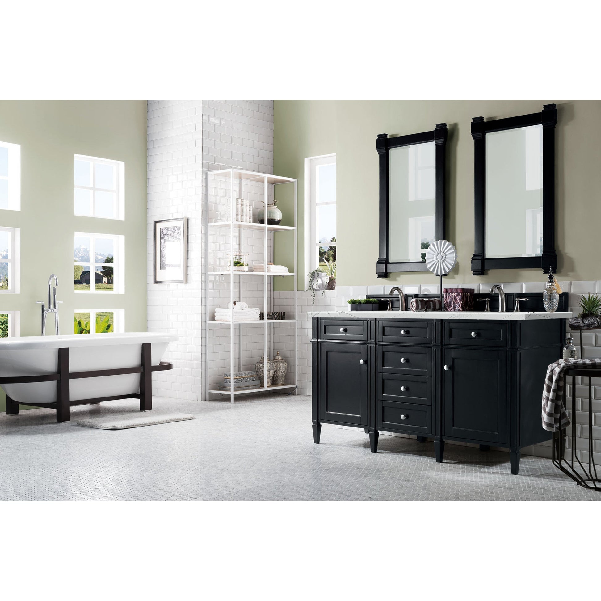 Black Onyx / Ethereal Noctis - 3 Faucet Holes