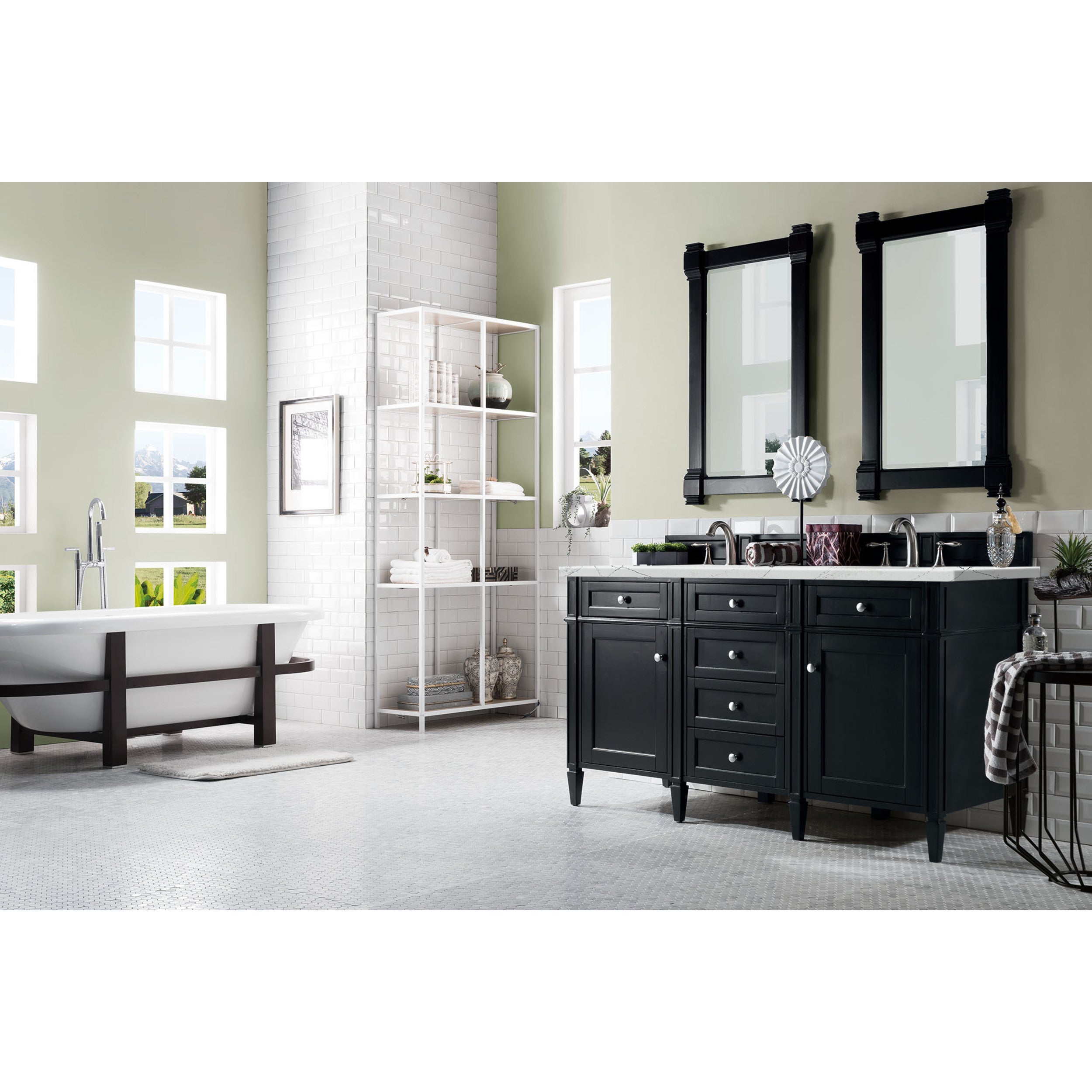 Black Onyx / Ethereal Noctis - 3 Faucet Holes