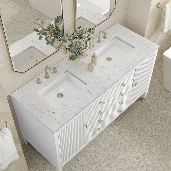 Bright White / Eternal Jasmine Pearl - 3 Faucet Holes
