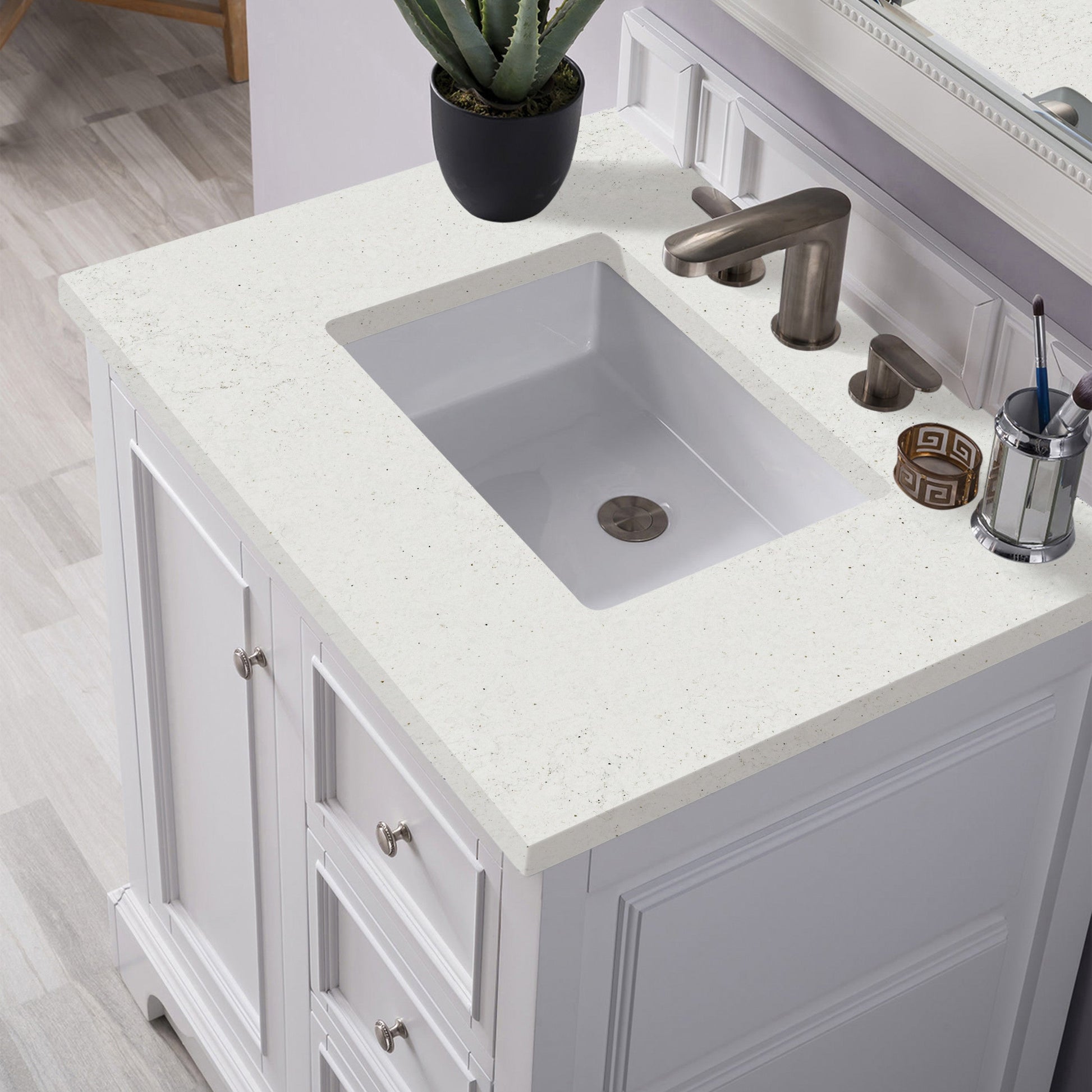 Bright White / Lime Delight - 3 Faucet Holes