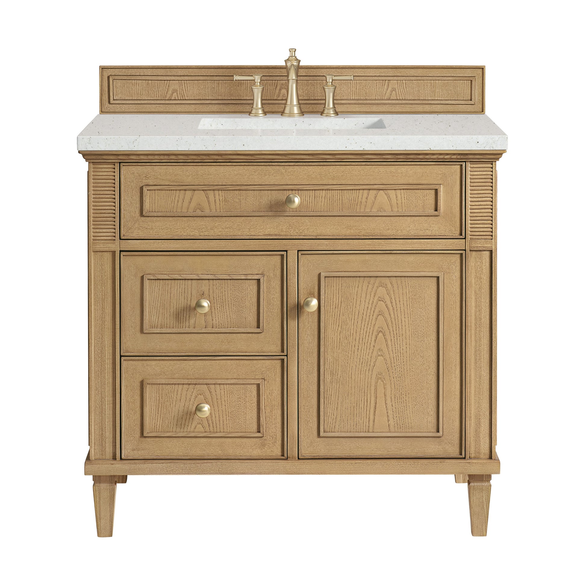 Light Natural Oak / Lime Delight - 3 Faucet Holes