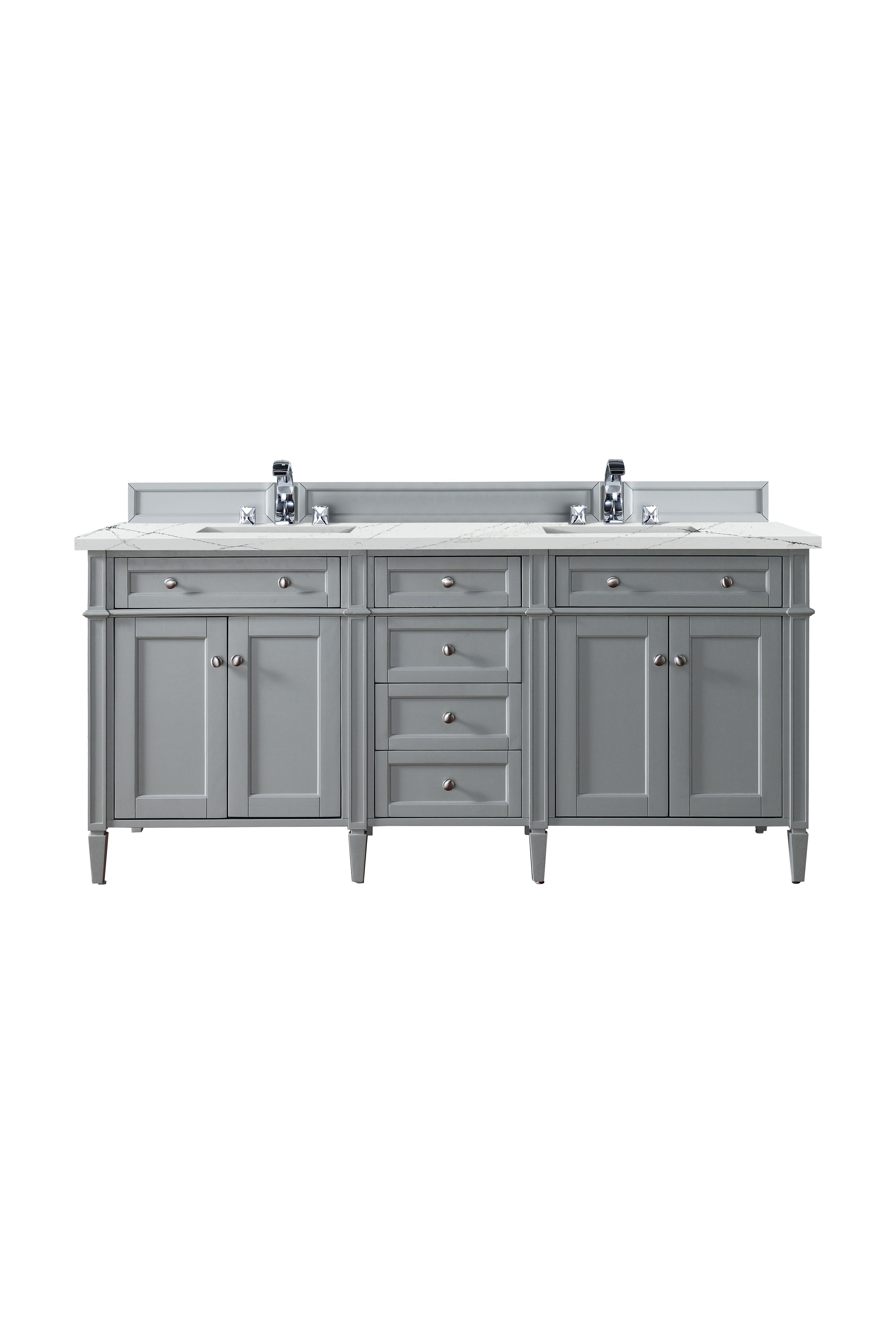 Urban Gray / Ethereal Noctis - 3 Faucet Holes