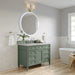 Smokey Celadon / Victorian Silver - 3 Faucet Holes
