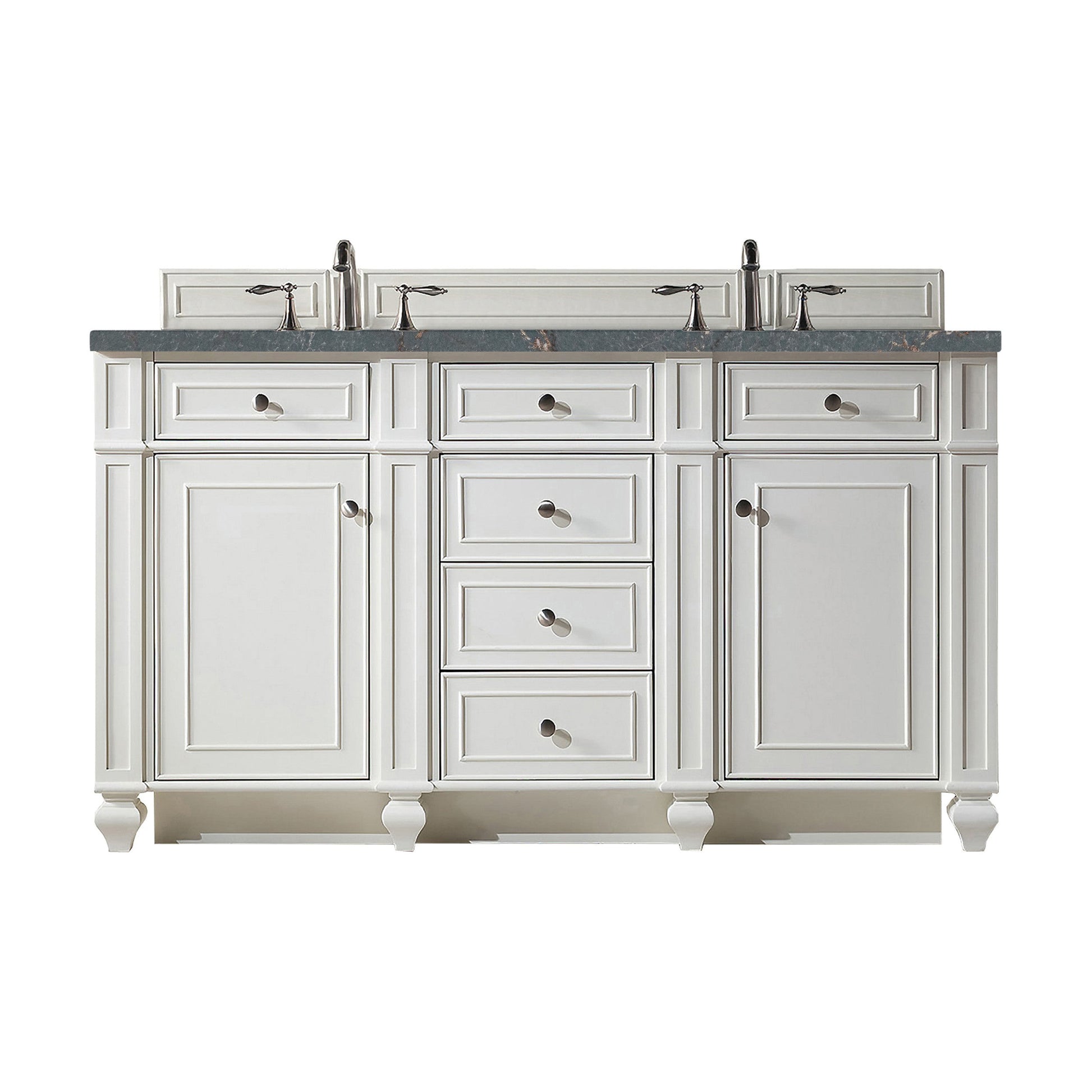 Bright White / Parisien Bleu - 3 Faucet Holes