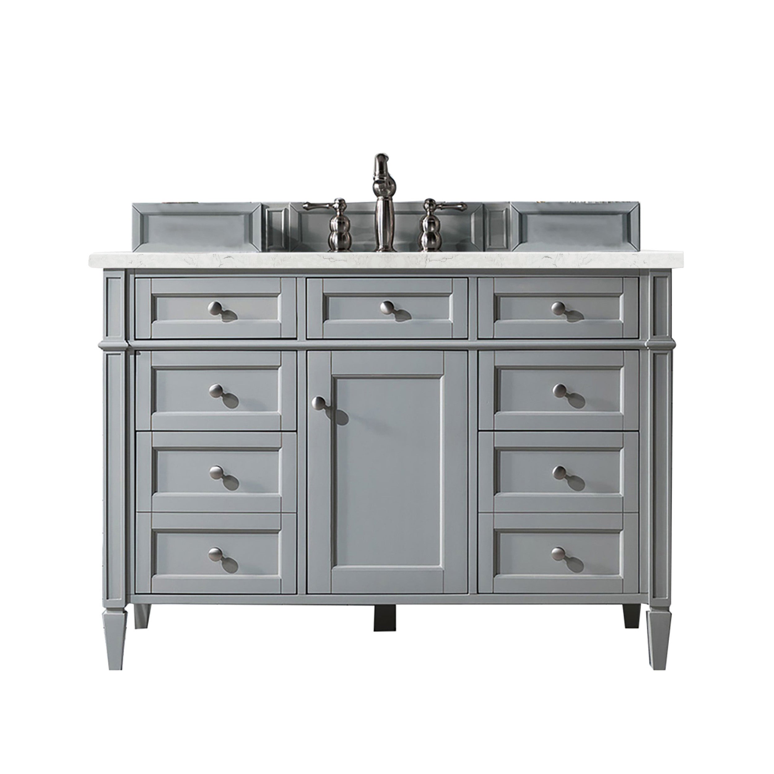 Urban Gray / Eternal Jasmine Pearl - 3 Faucet Holes