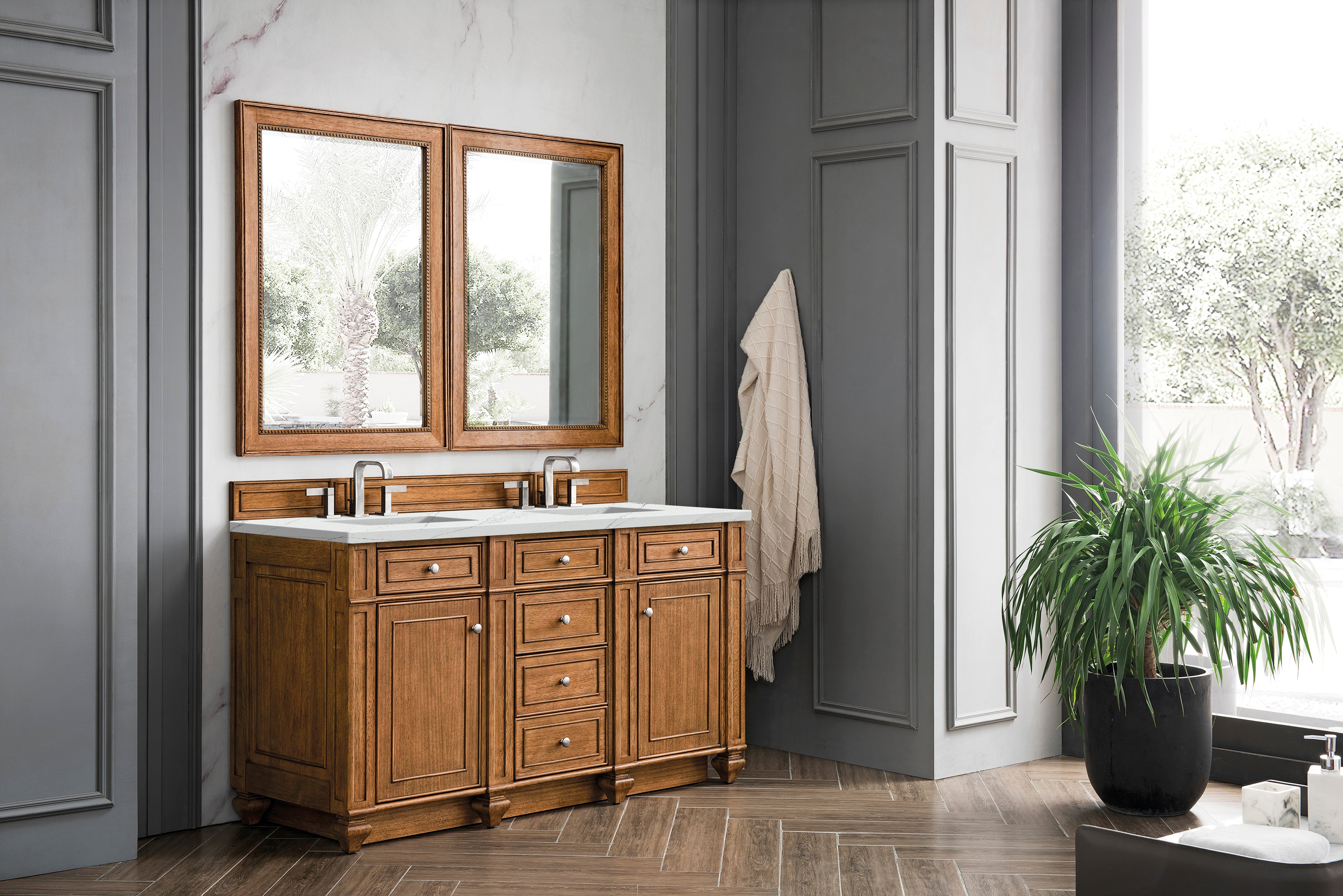 Saddle Brown / Ethereal Noctis - 3 Faucet Holes
