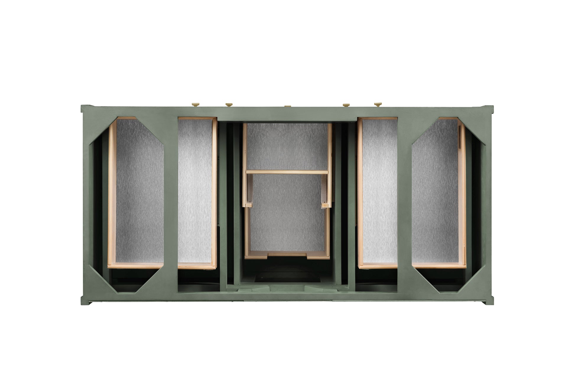 Smokey Celadon / Victorian Silver - 3 Faucet Holes