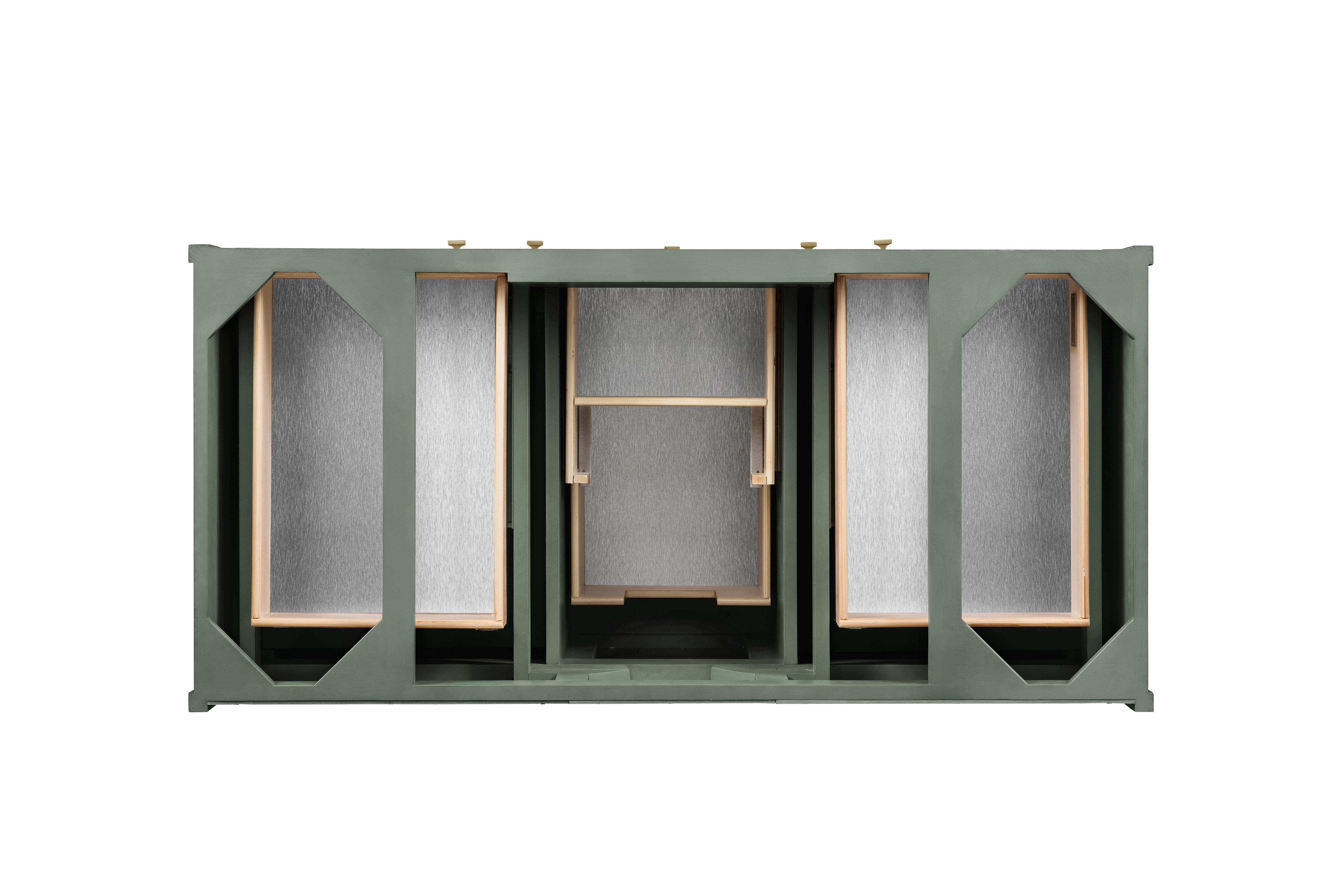 Smokey Celadon / Victorian Silver - 3 Faucet Holes