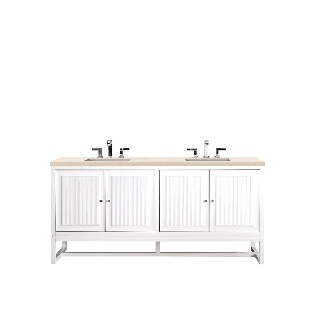 Glossy White / Eternal Marfil - 3 Faucet Holes