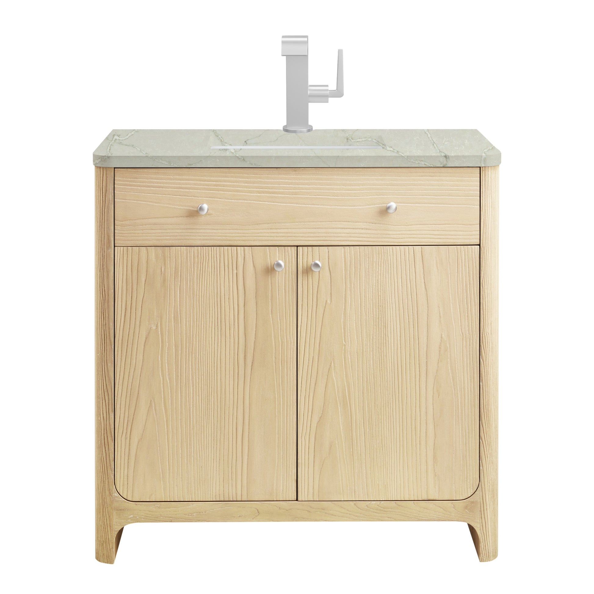 Coastal Driftwood / Victorian Silver - 1 Faucet Holes