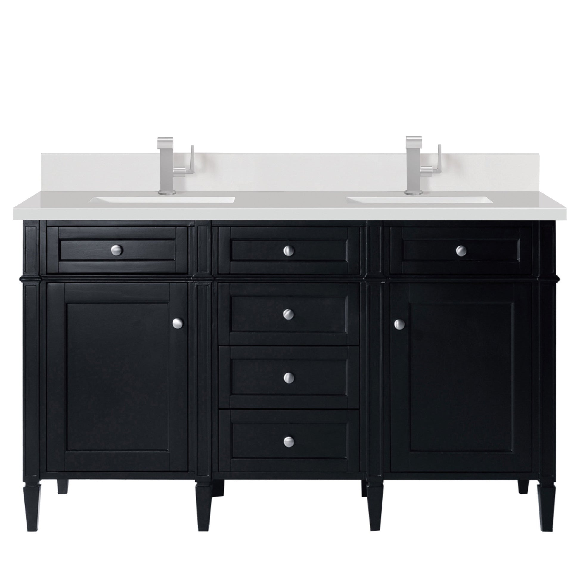 Black Onyx / White Zeus - 1 Faucet Hole