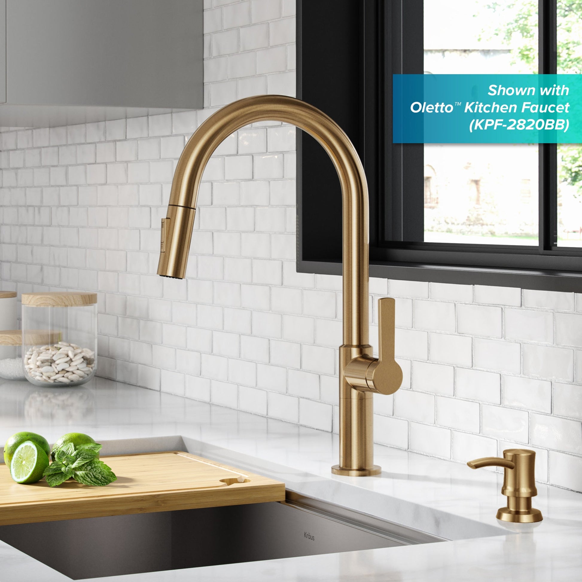 Brushed Brass