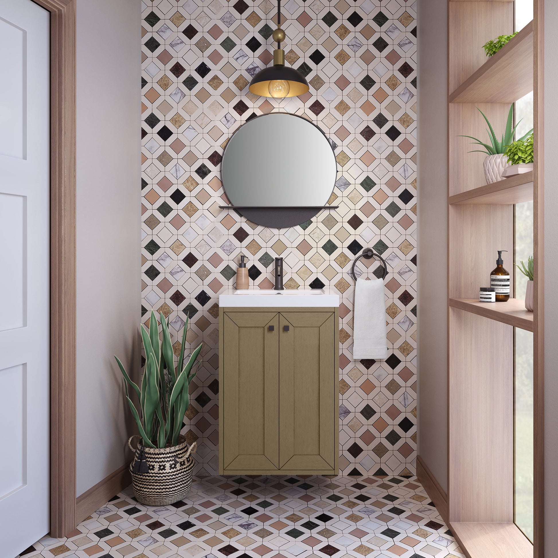 Walnut Whisper / Matte Black