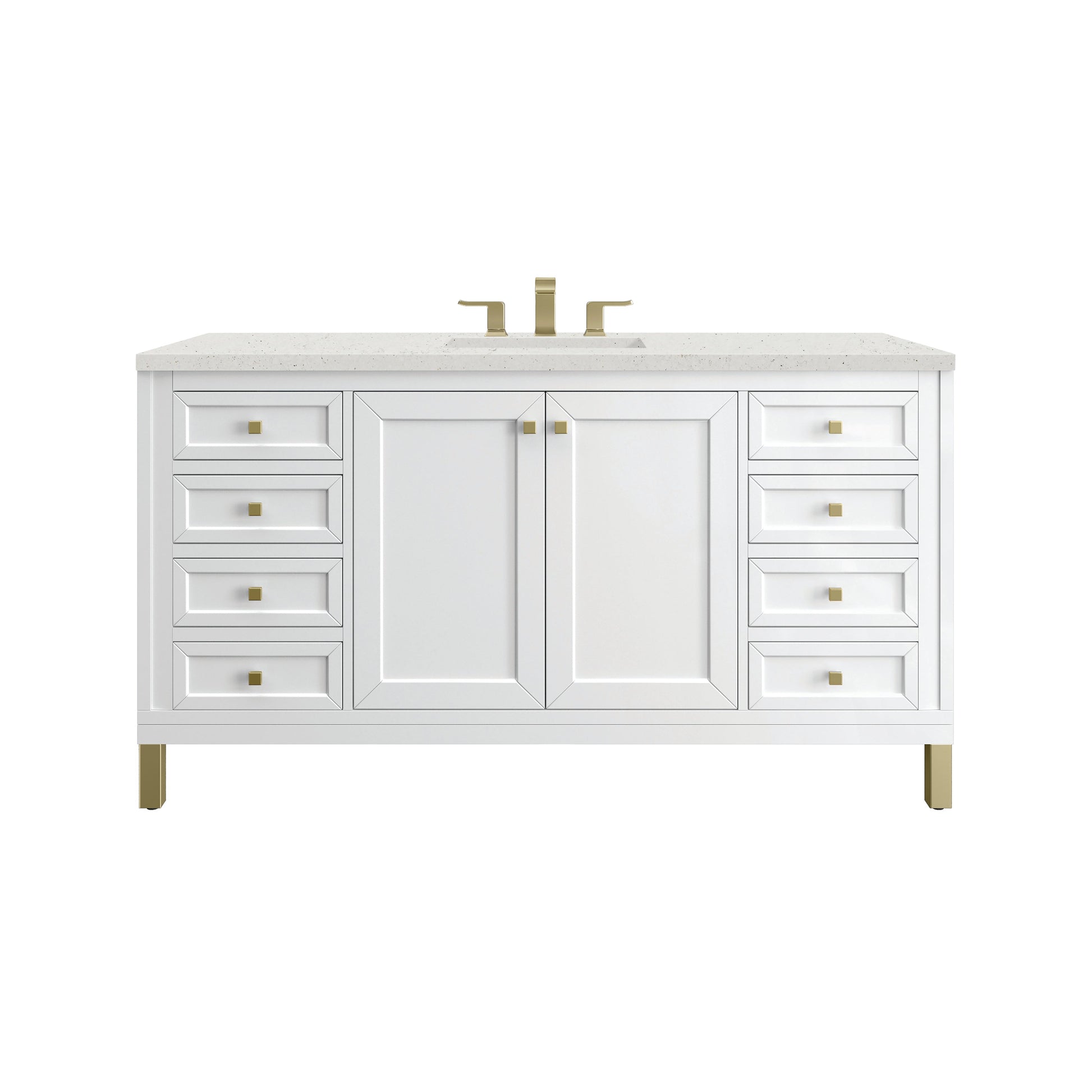 Glossy White / Lime Delight - 3 Faucet Holes